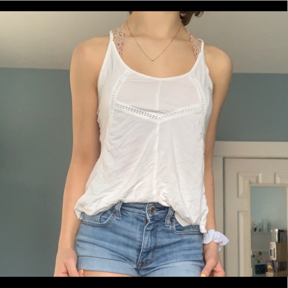 american eagle white tank - Picture 1 of 8
